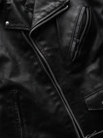 Load image into Gallery viewer, LEATHER MOTO JACKET - 1980S
