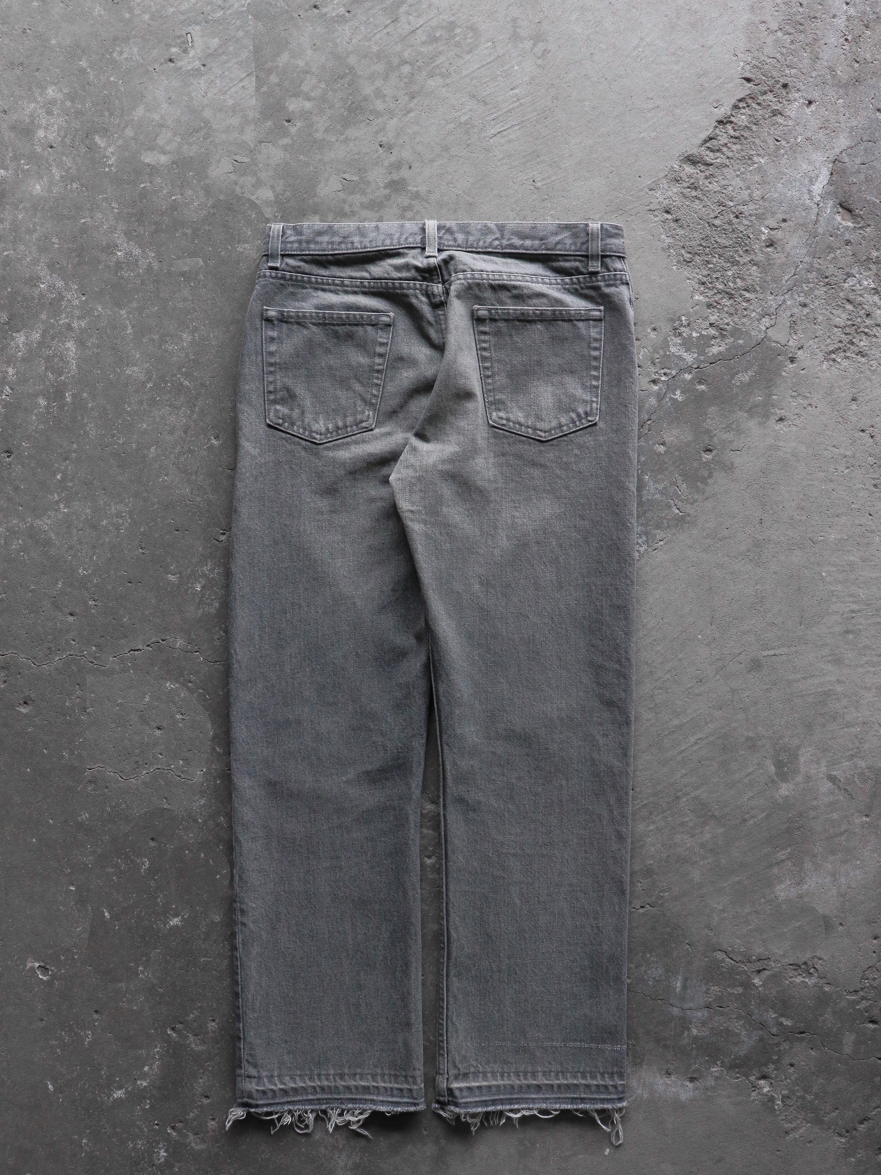 HELMUT LANG RELEASED HEM CLASSIC CUT DENIM