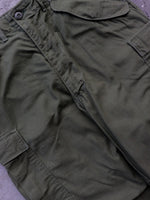 Load image into Gallery viewer, MILITARY FATIGUE TROUSERS - 1970S  ( 29-32 x 32 ) - LOST ENDS FOUND
