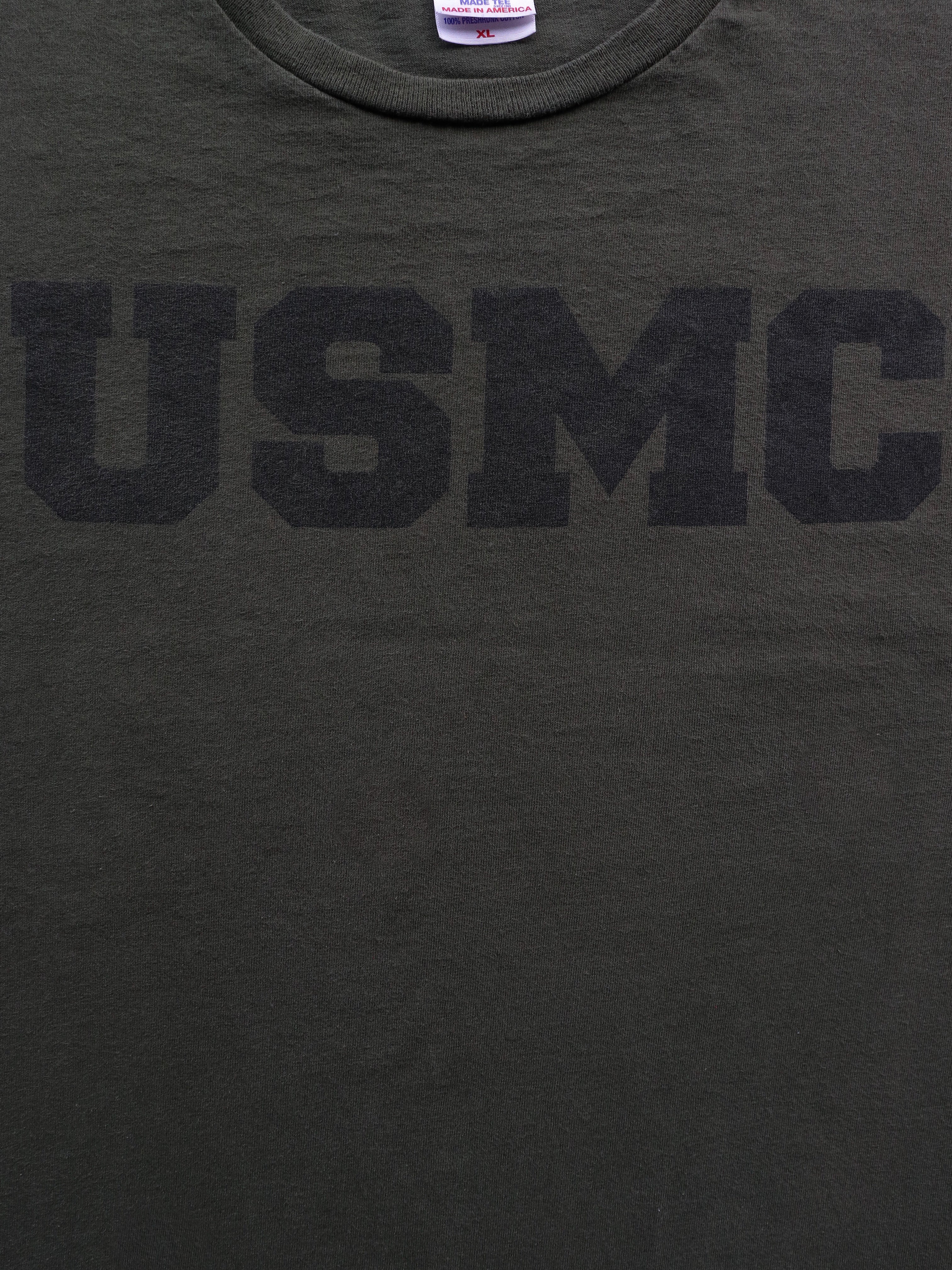 FADED “USMC” TEE - 1990S - LOST ENDS FOUND