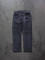 Load image into Gallery viewer, LEVIS 501 REPAIRED CHARCOAL PAINTER DENIM - 1990S  ( 32 x 32 ) - LOST ENDS FOUND
