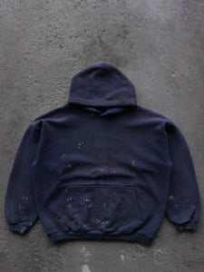 FADED & STAINED PAINTER HOODIE - 1990S - LOST ENDS FOUND