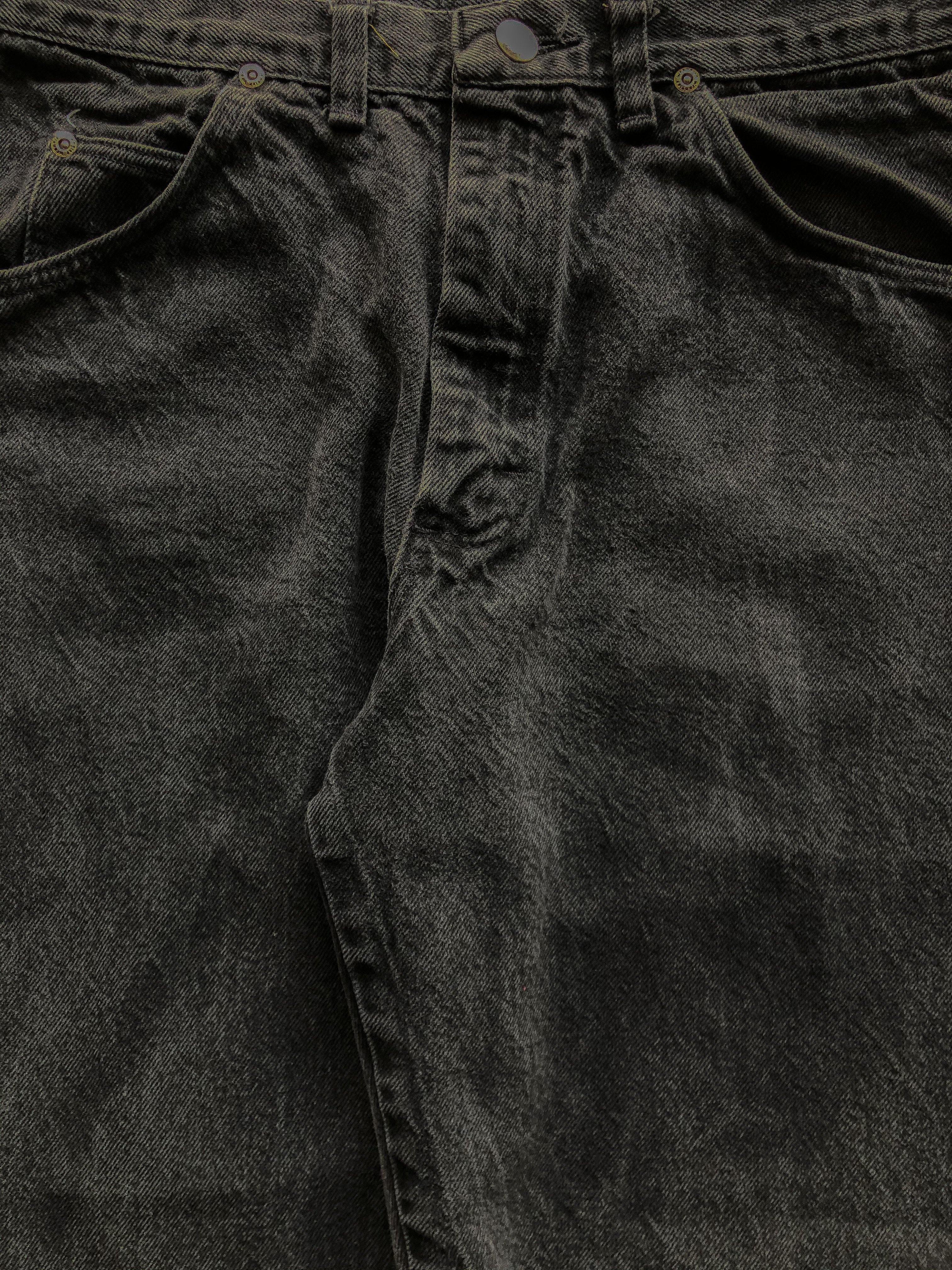 WRANGLER 97601 CHARCOAL DENIM - 1990S - LOST ENDS FOUND