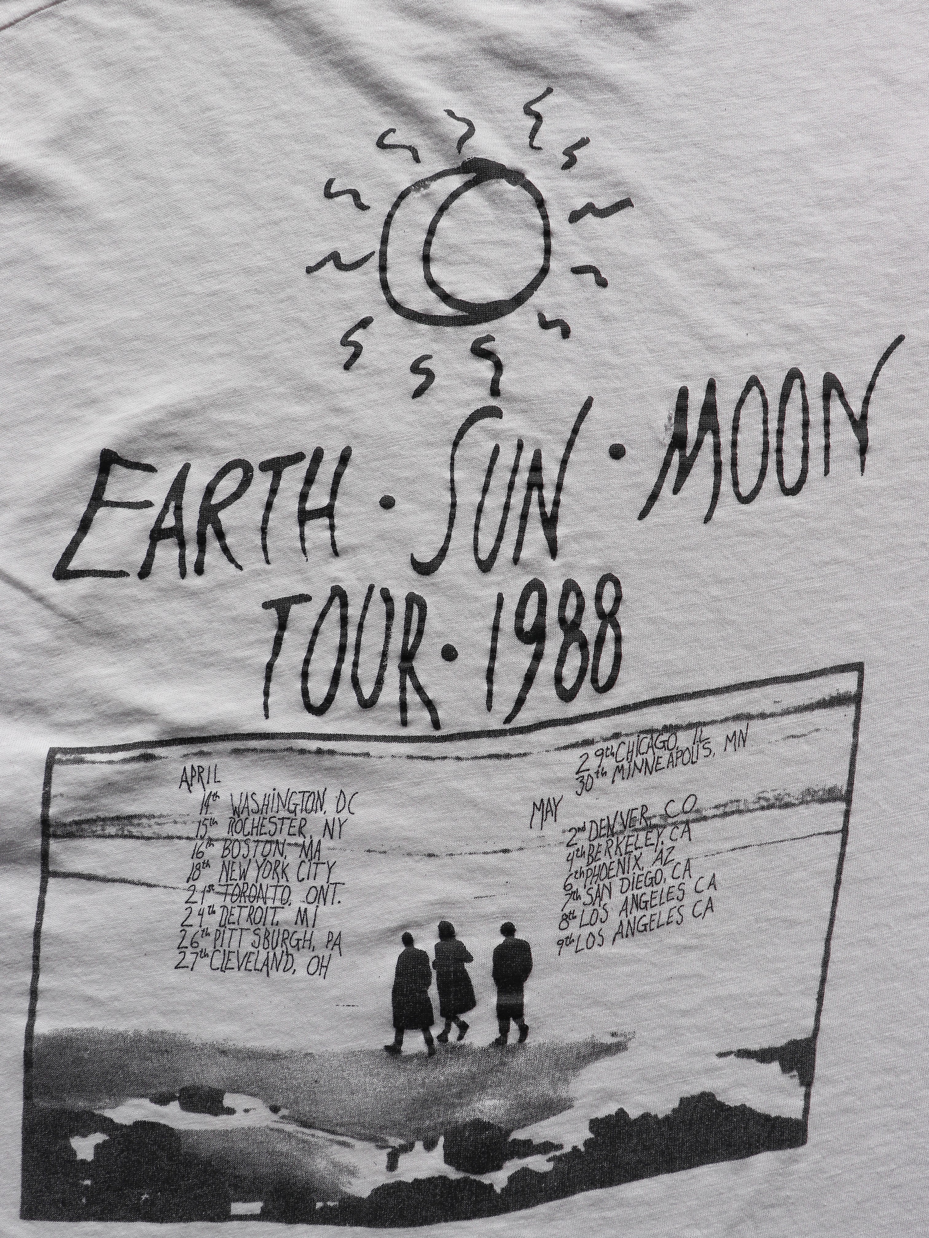 LOVE AND ROCKETS "EARTH∙SUN∙MOON" TOUR TEE - 1980S