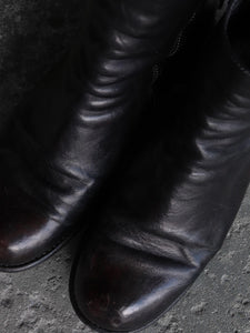 GUIDI 696 SIDE ZIP BOOTS  ( SIZE 42 ) - LOST ENDS FOUND