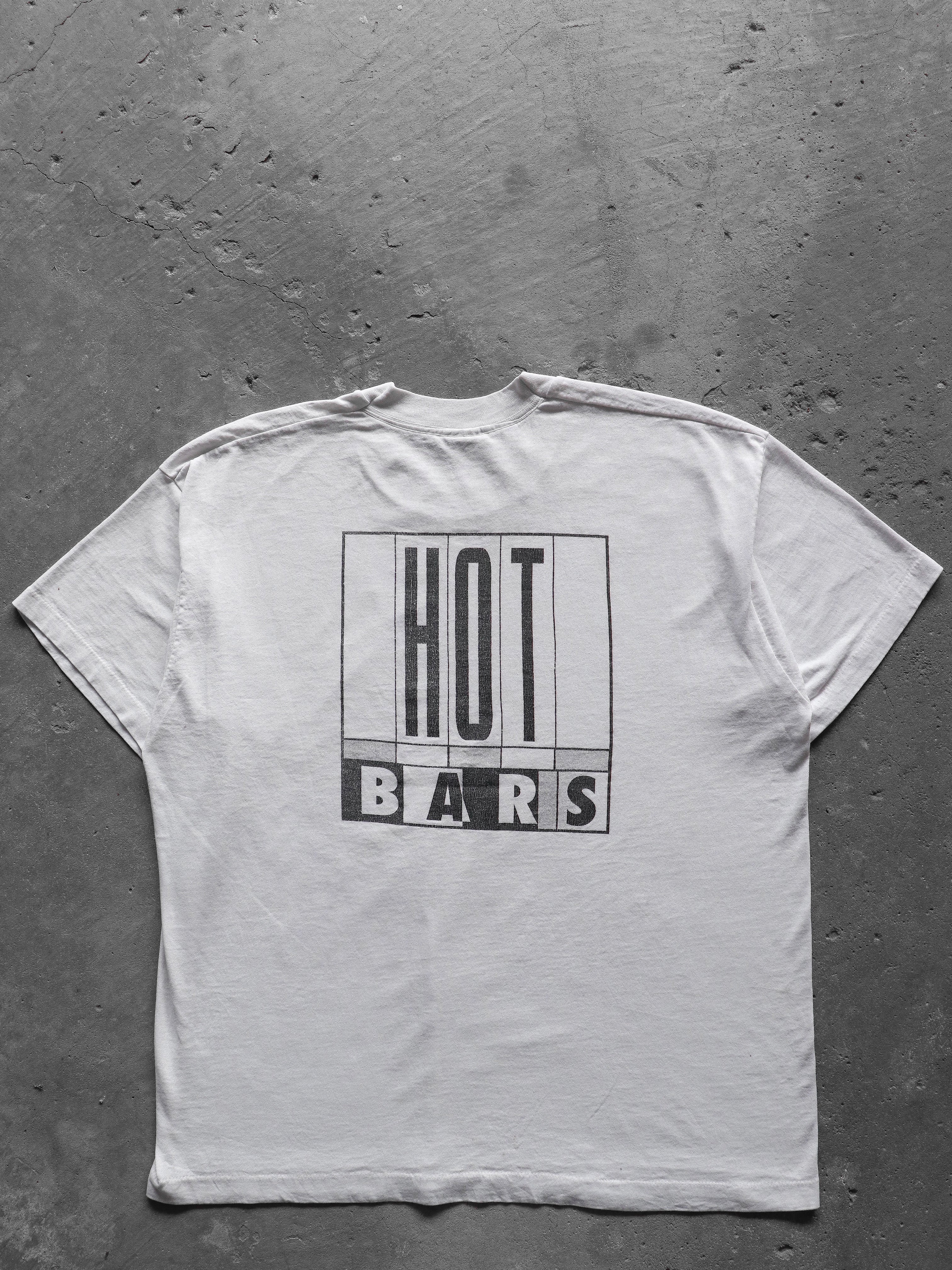 SINGLE STITCH "HOT BARS" TEE - 1990S