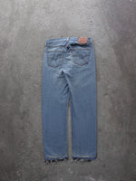 Load image into Gallery viewer, LEVI&#39;S 501 RELEASED HEM DENIM - 1990S
