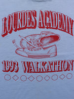 Load image into Gallery viewer, SINGLE STITCH “LOURDES ACADEMY” TEE - 1990S - LOST ENDS FOUND
