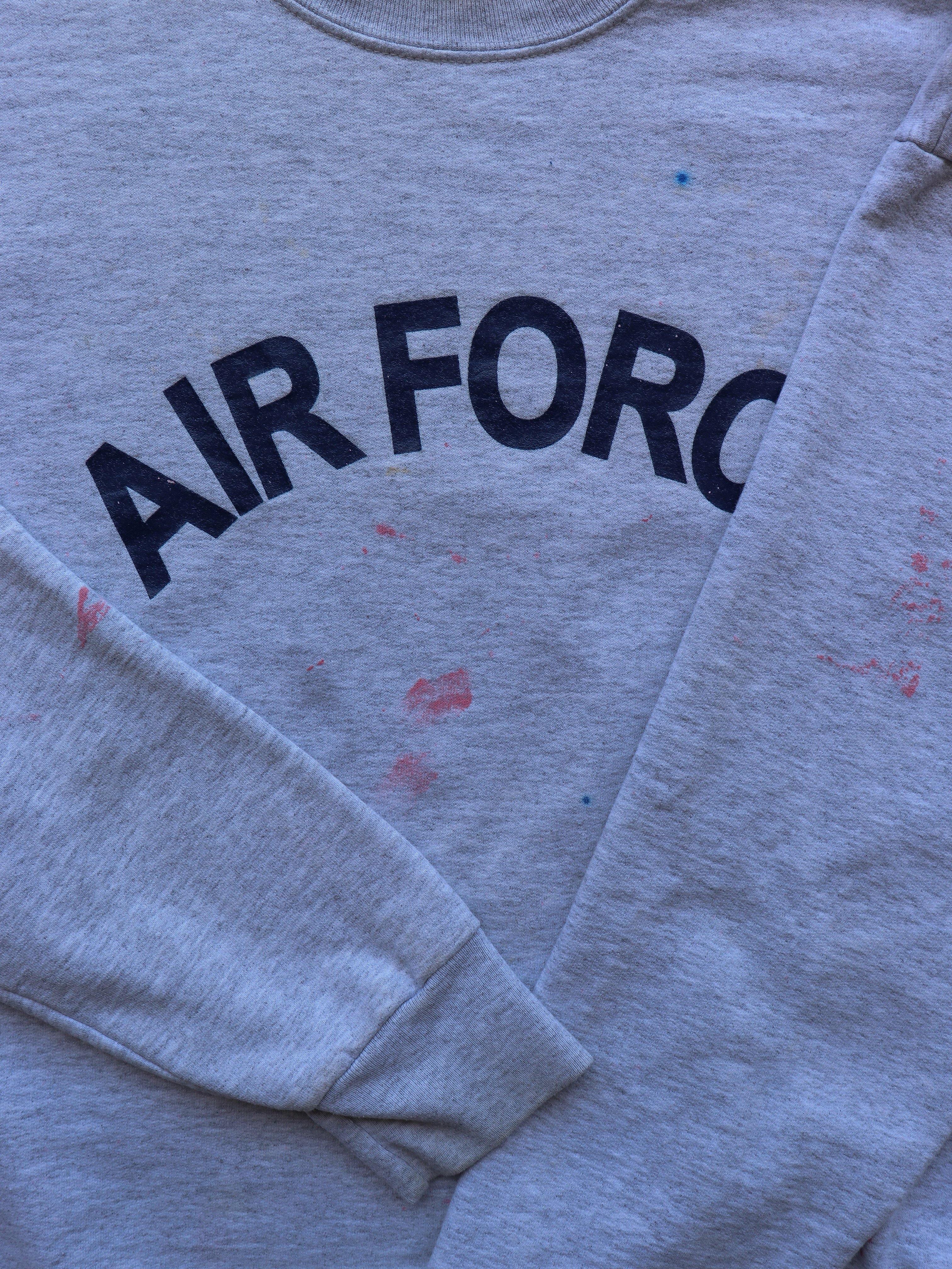 AIR FORCE PAINTER CREWNECK - 1990S - LOST ENDS FOUND