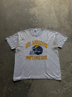 Load image into Gallery viewer, THRASHED RUSSELL MT. LEBANON COLLEGIATE TEE - 1990S - LOST ENDS FOUND
