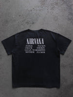 Load image into Gallery viewer, FADED NIRVANA &quot;VESTIBULE&quot; TEE - 1990S - LOST ENDS FOUND
