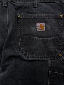 CARHARTT THRASHED & FADED DOUBLE KNEE WORK PANTS - 1990S - LOST ENDS FOUND