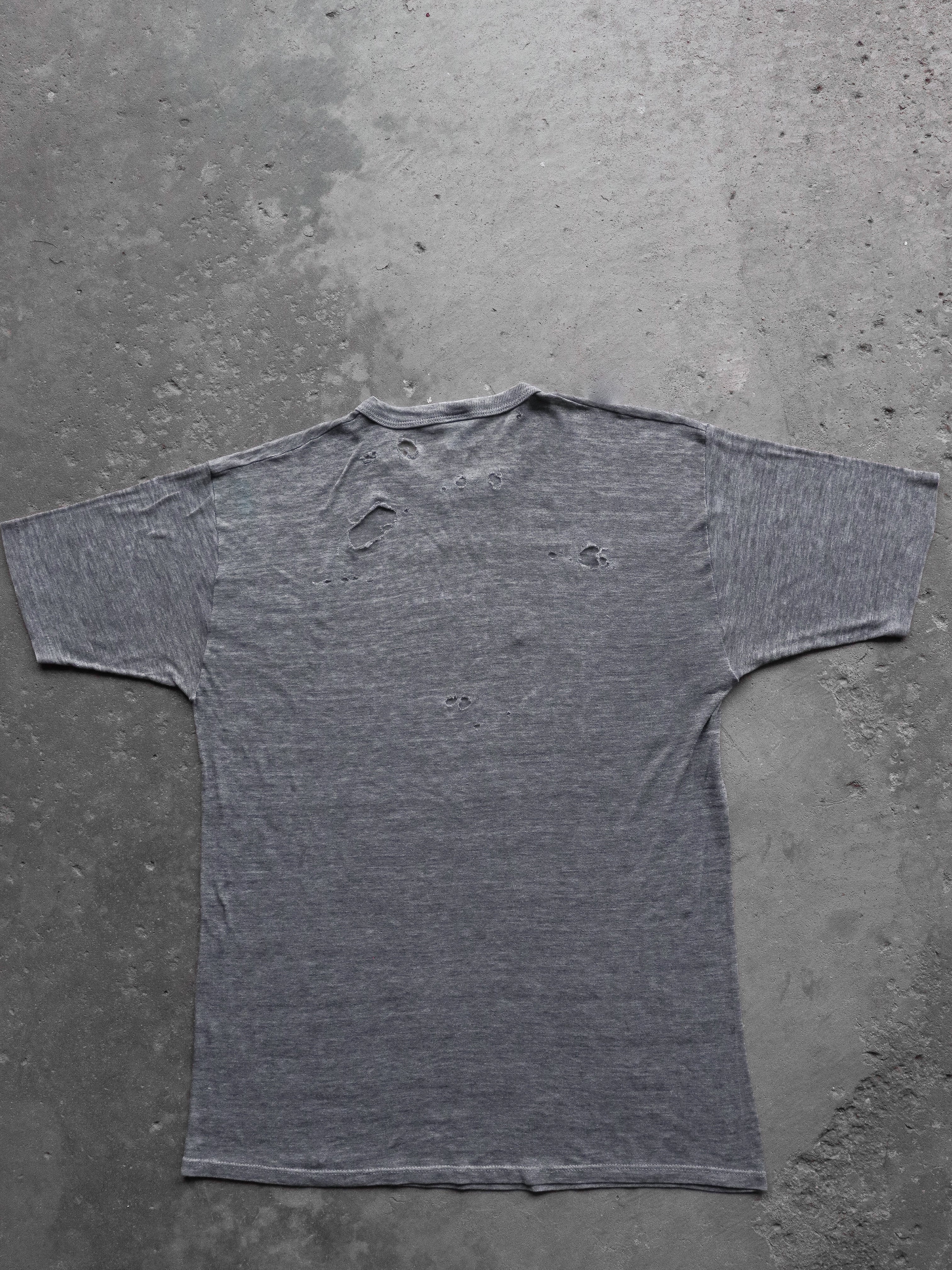 PAPER THIN & THRASHED BLANK TEE - 1980S