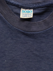 PAPER THIN FADED & PAINTED SELVEDGE POCKET TEE - 1970S - LOST ENDS FOUND