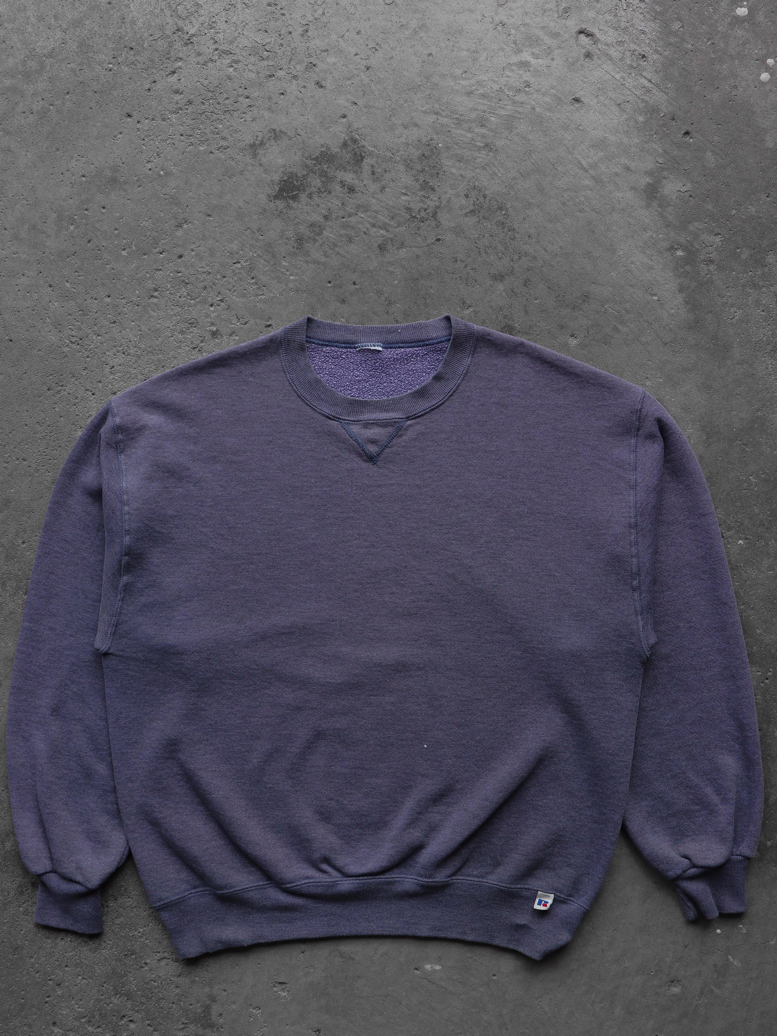 SUN FADED RUSSELL CREWNECK - 1990S - LOST ENDS FOUND