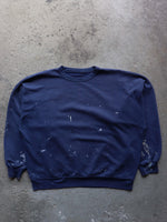 Load image into Gallery viewer, FADED &amp; DISTRESSED PAINTER CREWNECK - 1990S - LOST ENDS FOUND
