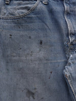 Load image into Gallery viewer, LEVIS THRASHED &amp; REPAIRED ALTERED DENIM - 1970S  ( 32 X 32 ) - LOST ENDS FOUND
