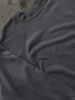 Load image into Gallery viewer, FADED GUNMETAL BLANK CREWNECK - 1990S - LOST ENDS FOUND
