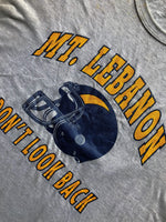 Load image into Gallery viewer, THRASHED RUSSELL MT. LEBANON COLLEGIATE TEE - 1990S - LOST ENDS FOUND
